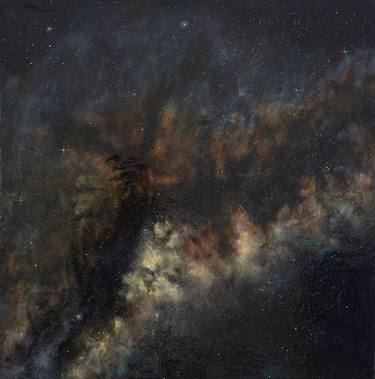Original Outer Space Paintings by Loz Atkinson