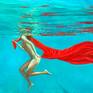 Women figures in turquoise waters floating, dancing, leaving, sirens waiting for their Odysseus.
Painting the body movement in clear water, reflections of colors & fabrics, I feel that the waves give pulse and balance to the emotions that fill our lives.
Sometimes in dive, sometimes in buoyancy, but always in motion..