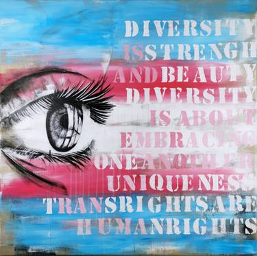 Original Contemporary Political Paintings by Stefanie Rogge