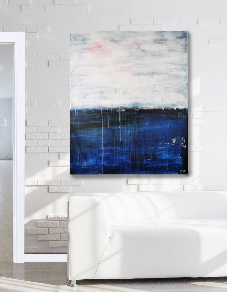 Original Contemporary Seascape Painting by Stefanie Rogge