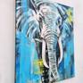 side of elephant painting