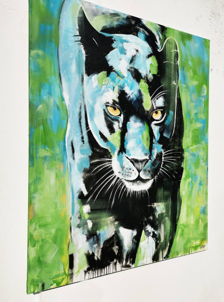 Original Contemporary Animal Painting by Stefanie Rogge