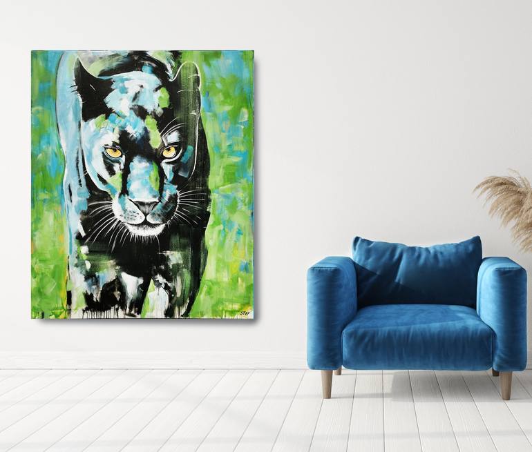 Original Contemporary Animal Painting by Stefanie Rogge