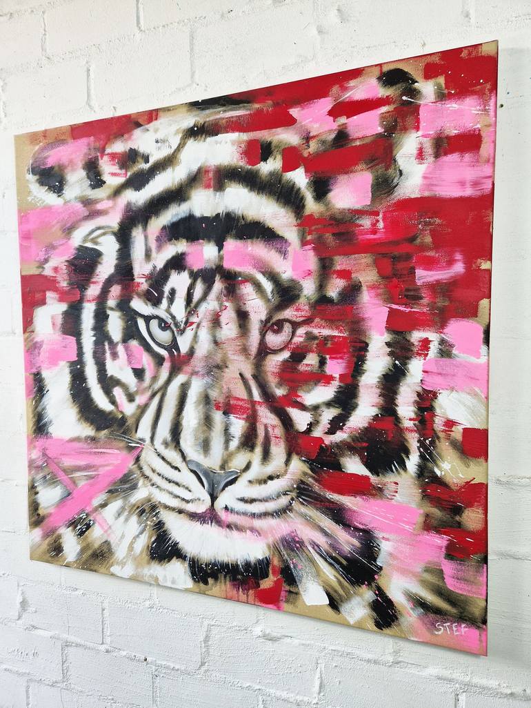 Original Expressionism Animal Painting by Stefanie Rogge