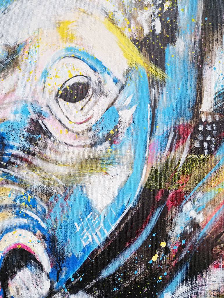 Original Contemporary Animal Painting by Stefanie Rogge
