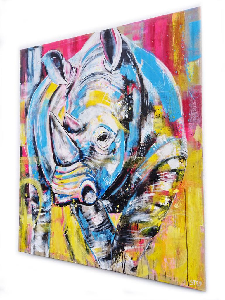 Original Contemporary Animal Painting by Stefanie Rogge