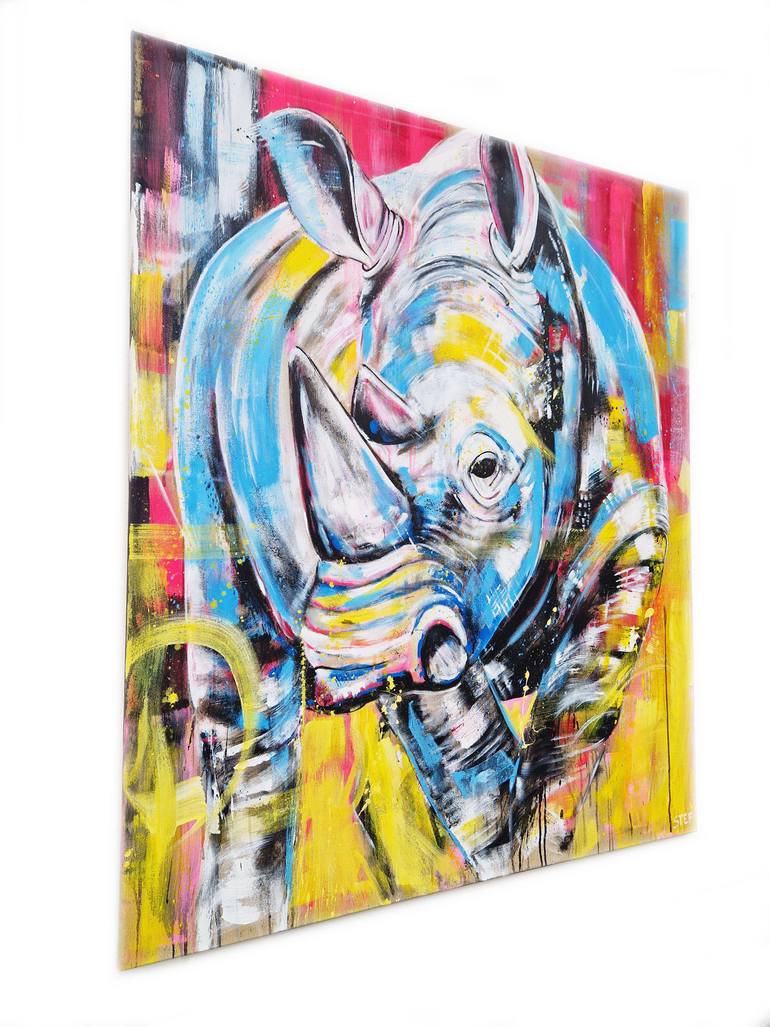 Original Contemporary Animal Painting by Stefanie Rogge