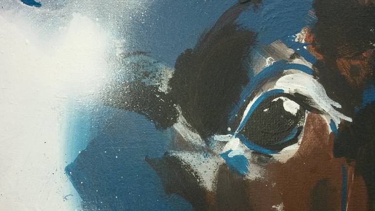 Original Expressionism Animal Painting by Stefanie Rogge