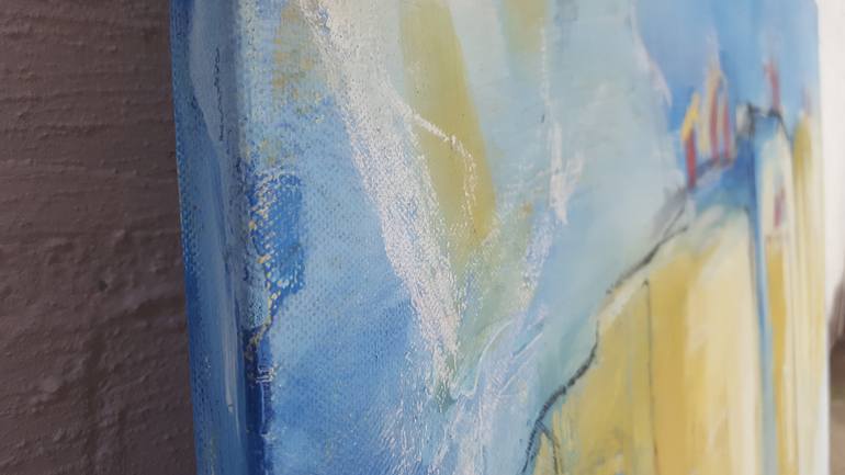 Original Abstract Landscape Painting by Stefanie Rogge