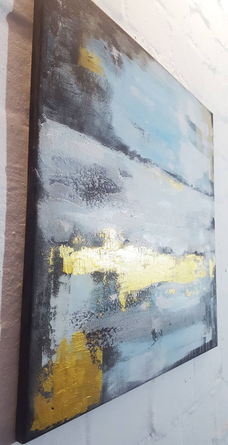 Original Abstract Expressionism Abstract Painting by Stefanie Rogge