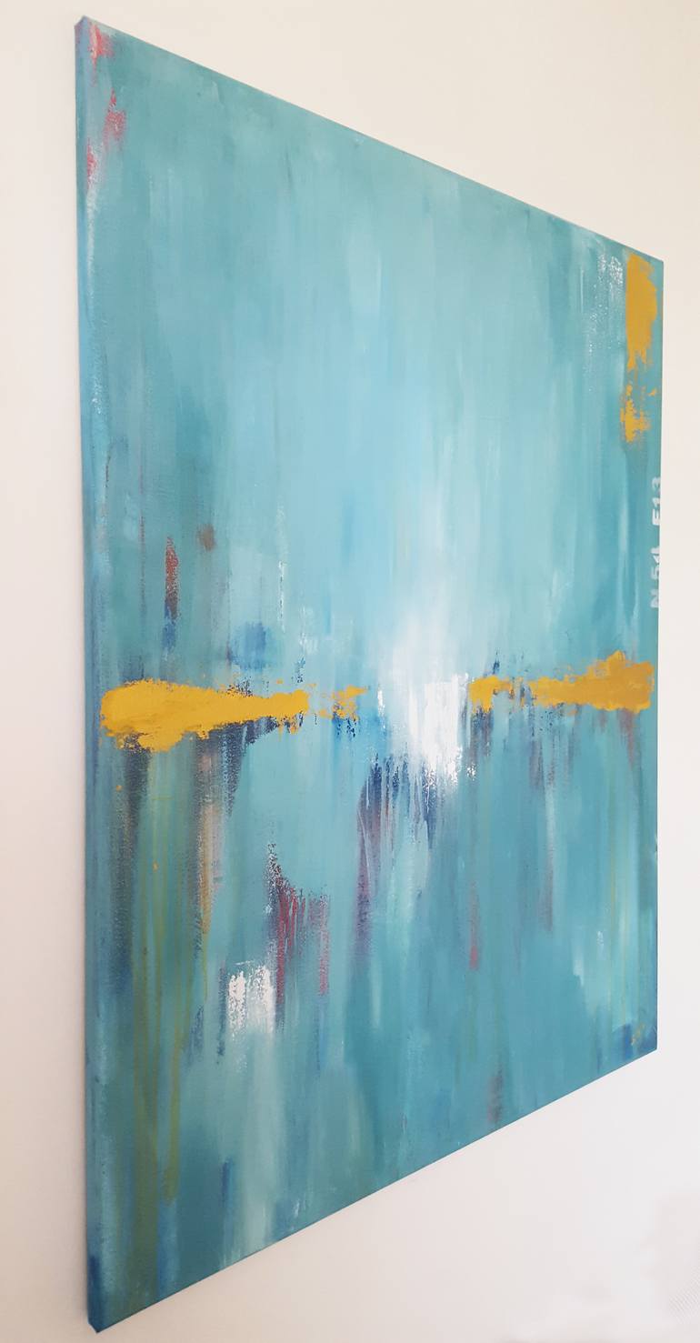 Original Abstract Expressionism Abstract Painting by Stefanie Rogge