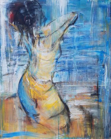 Print of Abstract Nude Paintings by Stefanie Rogge