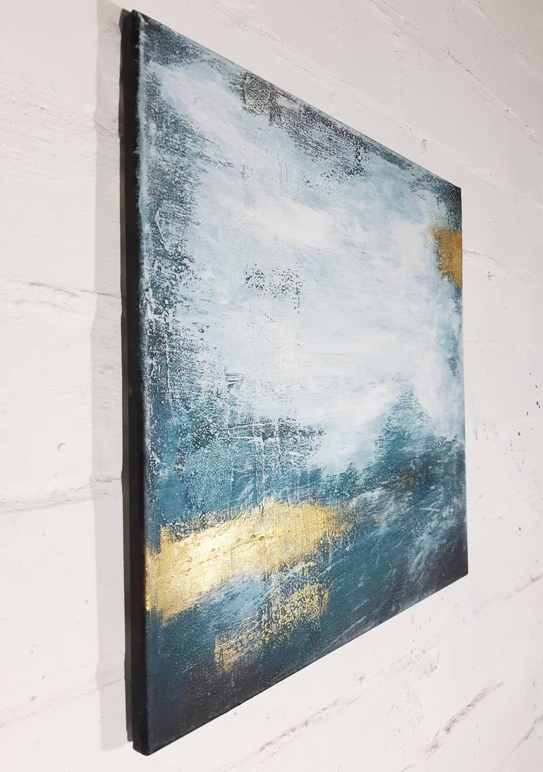 Original Abstract Expressionism Abstract Painting by Stefanie Rogge