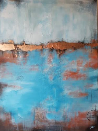 Original Expressionism Abstract Paintings by Stefanie Rogge