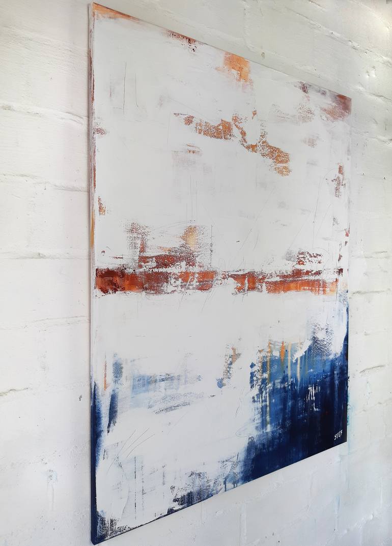 Original Abstract Expressionism Abstract Painting by Stefanie Rogge
