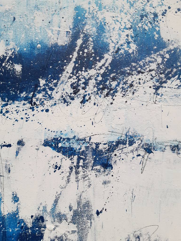 Original Abstract Expressionism Abstract Painting by Stefanie Rogge