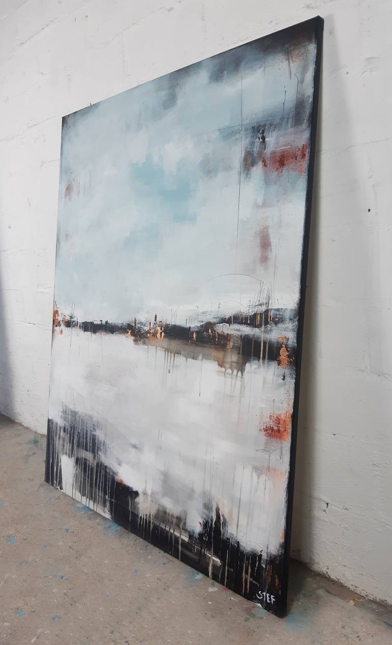 Original Abstract Painting by Stefanie Rogge