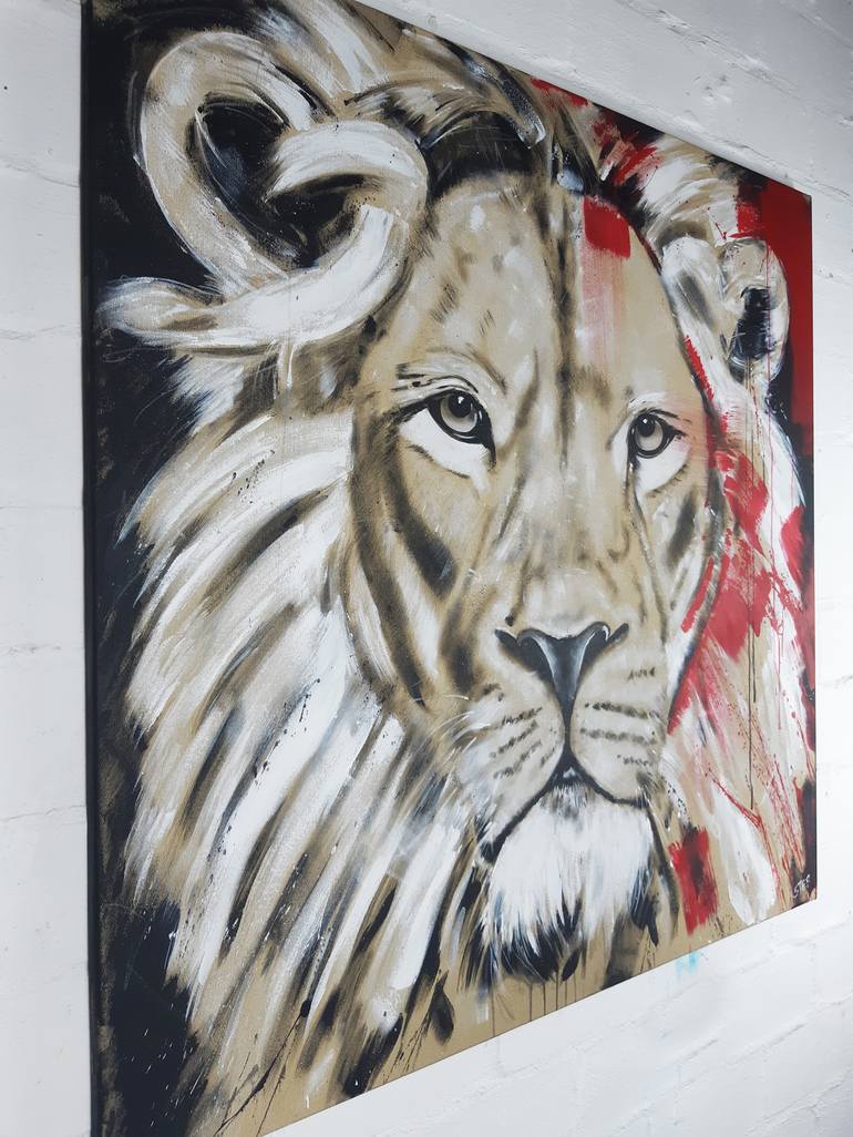 Original Figurative Animal Painting by Stefanie Rogge