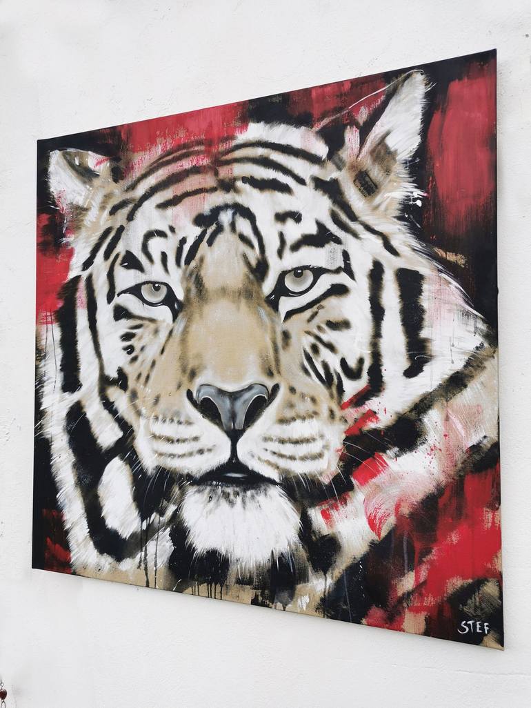 Original Modern Animal Painting by Stefanie Rogge