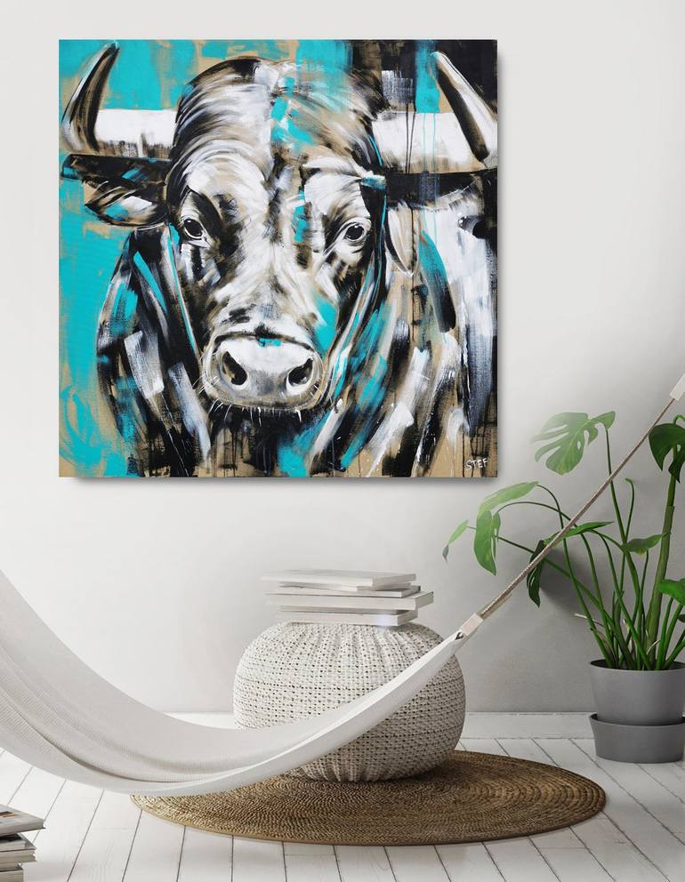 Original Animal Painting by Stefanie Rogge