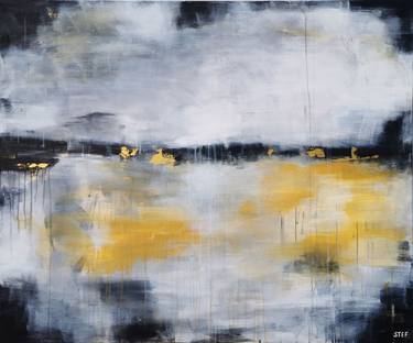 Original Abstract Landscape Paintings by Stefanie Rogge