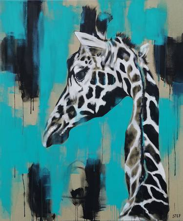 Original Expressionism Animal Paintings by Stefanie Rogge