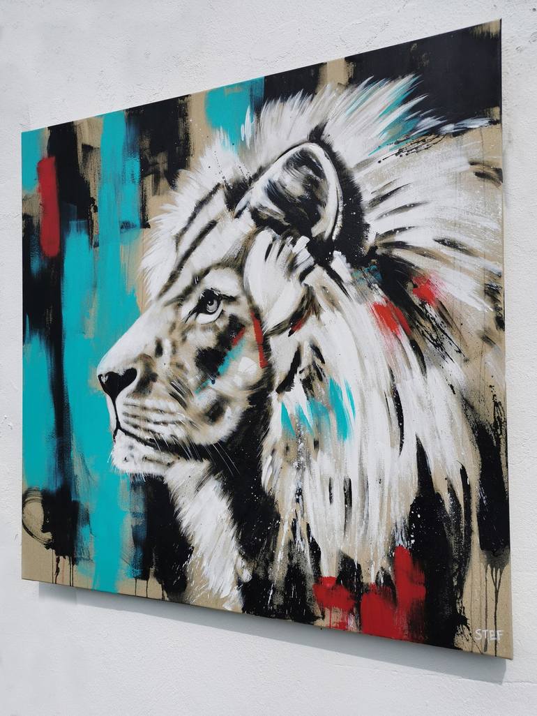 Original Animal Painting by Stefanie Rogge