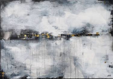 Original Abstract Landscape Paintings by Stefanie Rogge