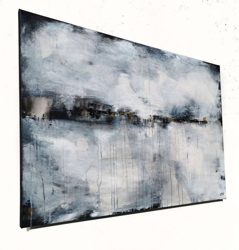 Original Abstract Landscape Painting by Stefanie Rogge