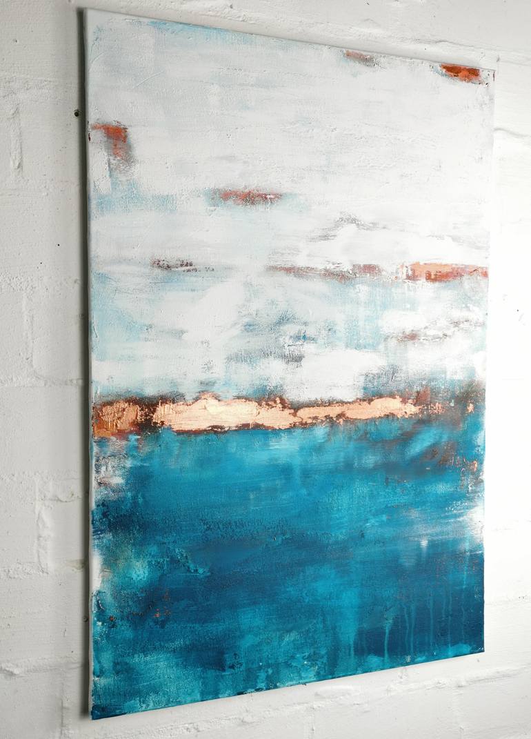 Original Abstract Expressionism Abstract Painting by Stefanie Rogge