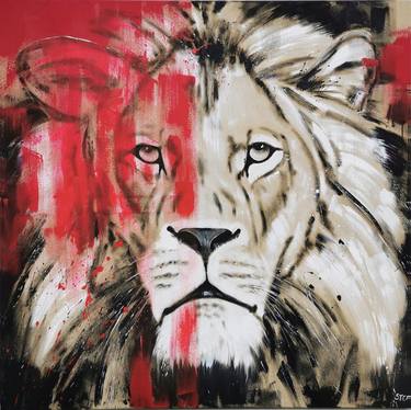 Original Expressionism Animal Paintings by Stefanie Rogge