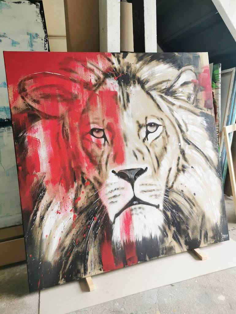 Original Animal Painting by Stefanie Rogge