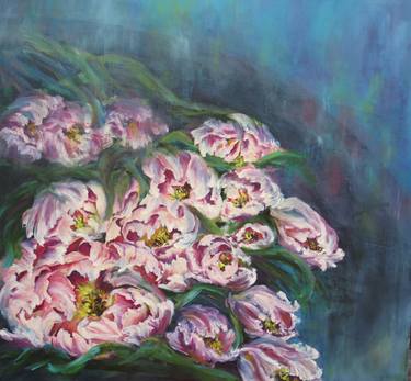 Original Floral Paintings by Kathleen Losey