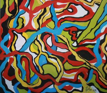 Original Abstract Paintings by Kathleen Losey