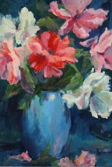 Original Impressionism Floral Paintings by Kathleen Losey