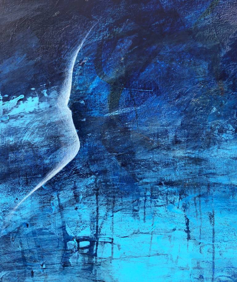 Original Abstract Expressionism Abstract Painting by Glenn Watson