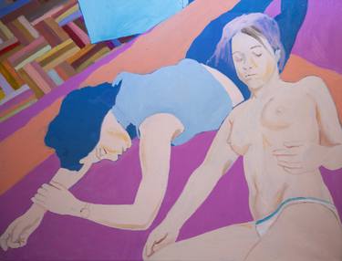 Print of Fine Art Nude Paintings by Aleksandra Osa
