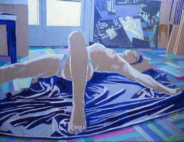 Print of Nude Paintings by Aleksandra Osa