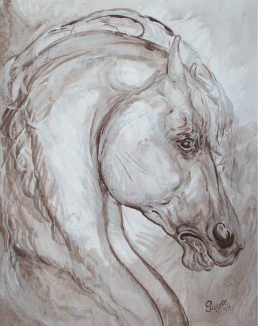 Original Horse Paintings by Suzette Boice