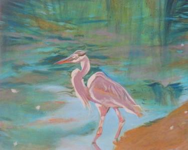 Original Expressionism Animal Paintings by claudette losier