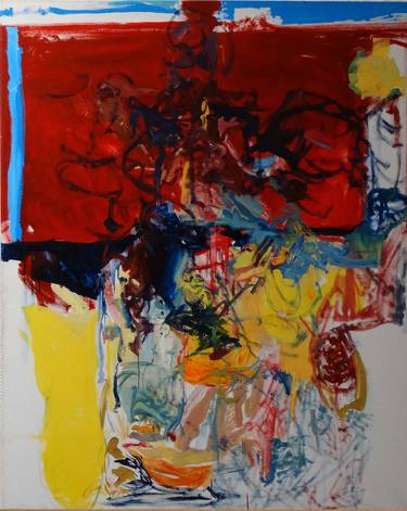 Original Abstract Painting by Dawid Brzostek