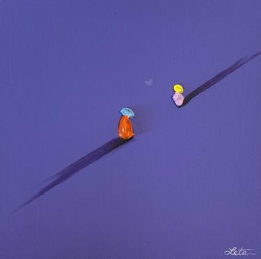 Original Contemporary People Painting by Leticia Herrera