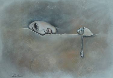 Print of Surrealism Women Paintings by Leticia Herrera