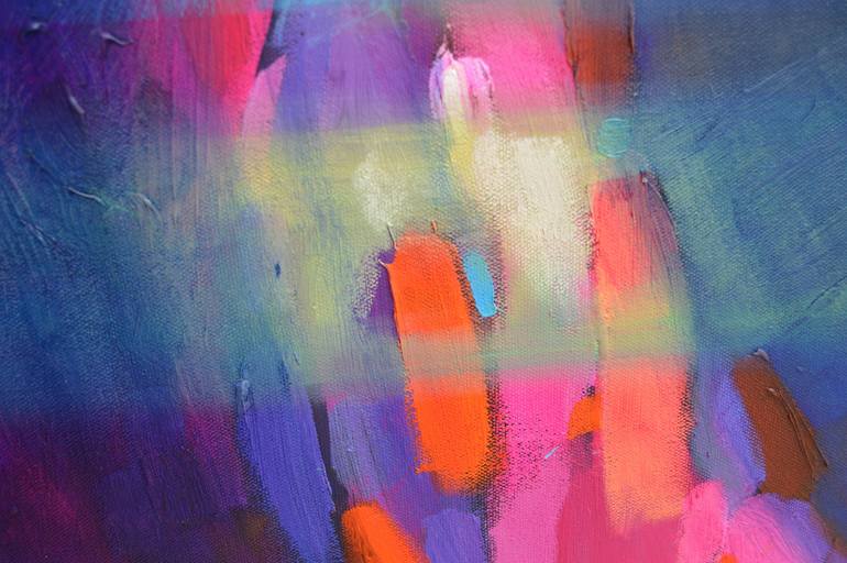 Original Abstract Painting by Leticia Herrera