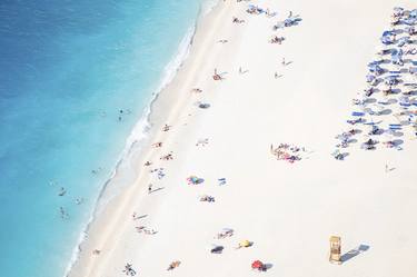 Aerial View of a Mediterranean Beach # 5 thumb