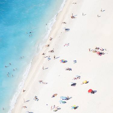 Aerial View of a Mediterranean Beach # 3 - Limited Edition  2 of 20 thumb