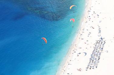 Paragliding over Myrtos Beach - Limited Edition 3 of 20 thumb
