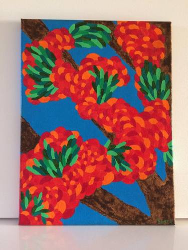 Original Modern Tree Paintings by Grace Douglas