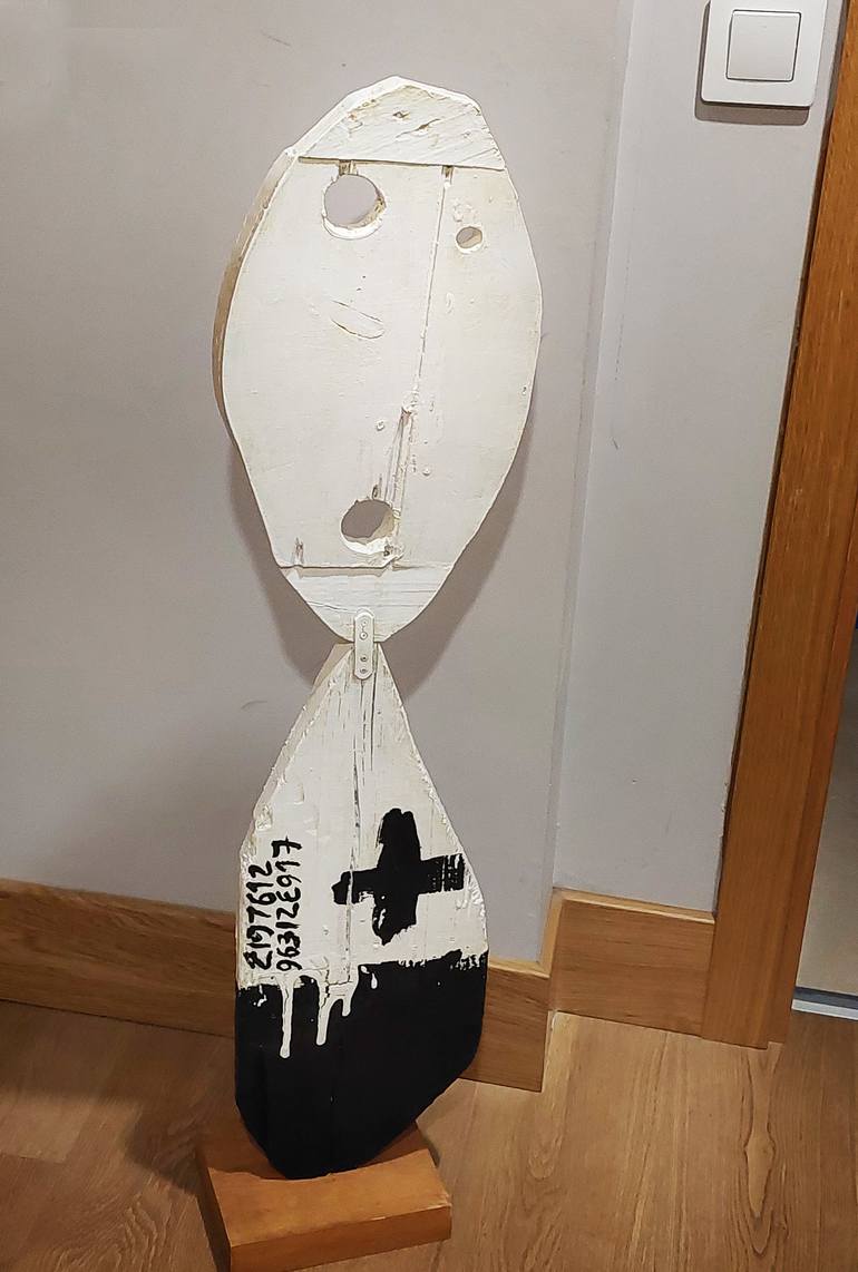 Original Cubism Sports Sculpture by Jesus Barbeito