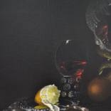 Red wine with lemon by Tjerk Reijinga